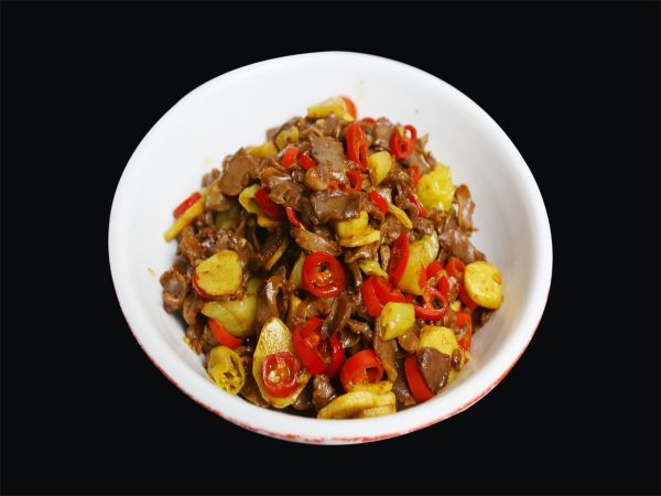 酸辣鸡杂